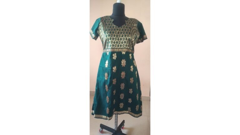 Umbrella Type Frock: Designing and Tailoring by Expert Masters