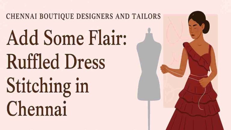 Add Some Flair: Ruffled Dress Stitching in Chennai