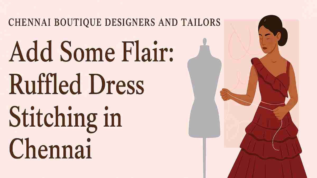 Add Some Flair: Ruffled Dress Stitching in Chennai