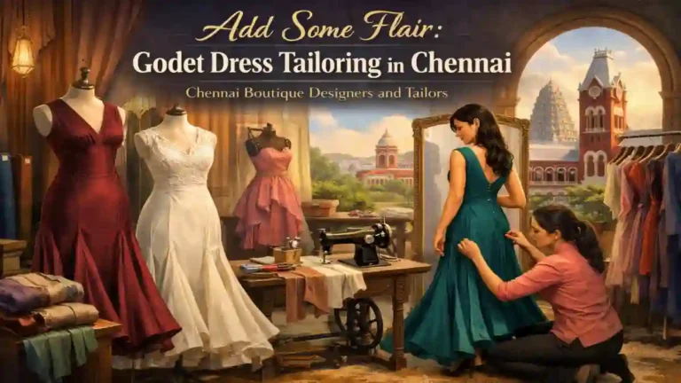 Add Some Flair: Godet Dress Tailoring in Chennai