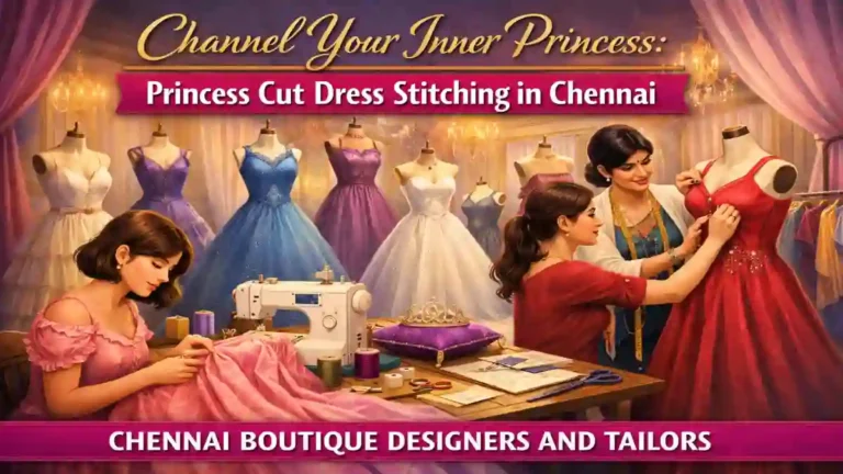 Channel Your Inner Princess: Princess Cut Dress Stitching in Chennai