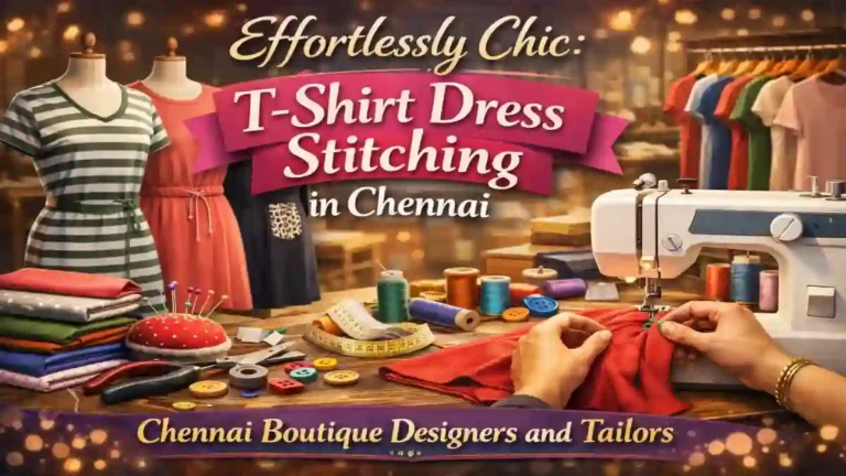 Effortlessly Chic: T-Shirt Dress Stitching in Chennai