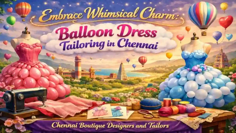 Embrace Whimsical Charm: Balloon Dress Tailoring in Chennai