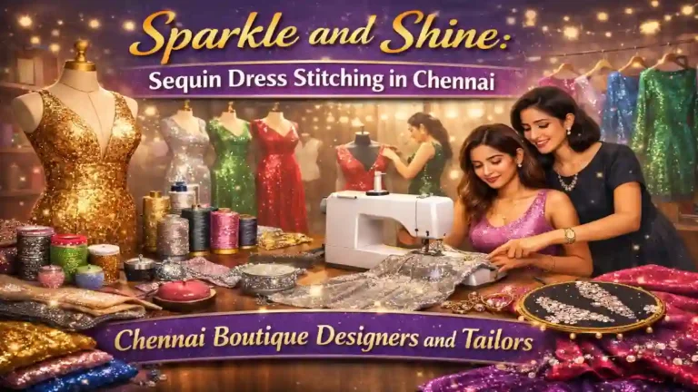 Sparkle and Shine: Sequin Dress Stitching in Chennai