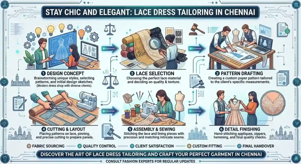 Stay Chic and Elegant: Lace Dress Tailoring in Chennai