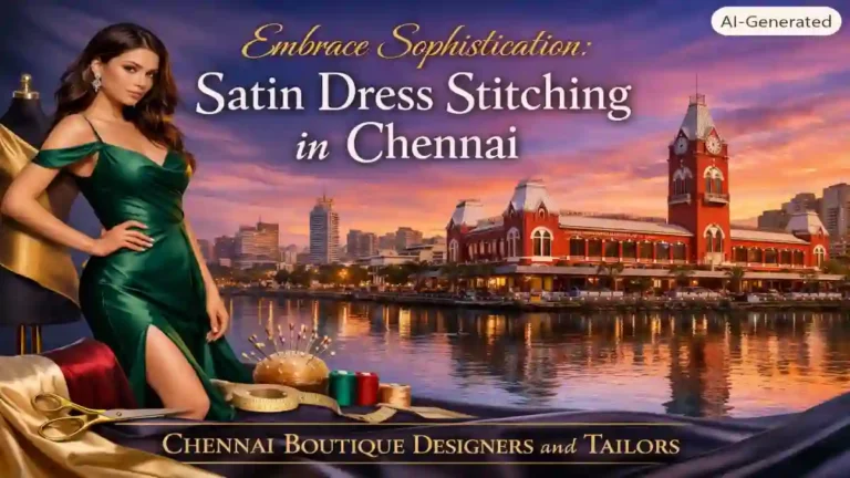 Embrace Sophistication: Satin Dress Stitching in Chennai