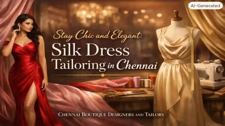 Stay Chic and Elegant: Silk Dress Tailoring in Chennai