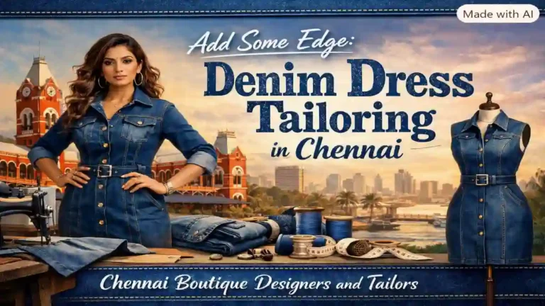 Add Some Edge: Denim Dress Tailoring in Chennai