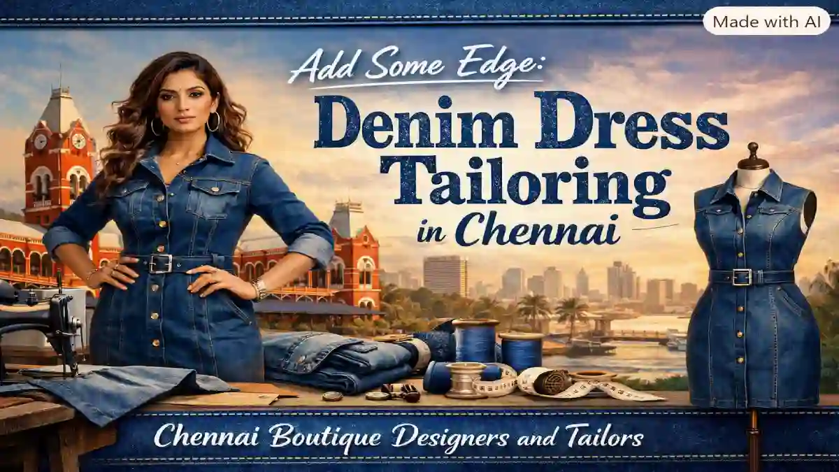 Add Some Edge: Denim Dress Tailoring in Chennai