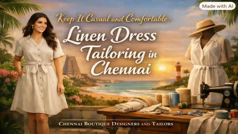 Keep It Casual and Comfortable: Linen Dress Tailoring in Chennai