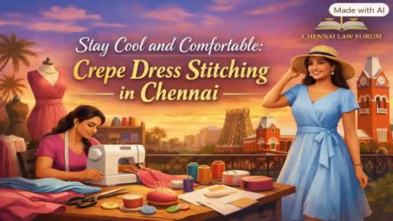 Stay Cool and Comfortable: Crepe Dress Stitching in Chennai