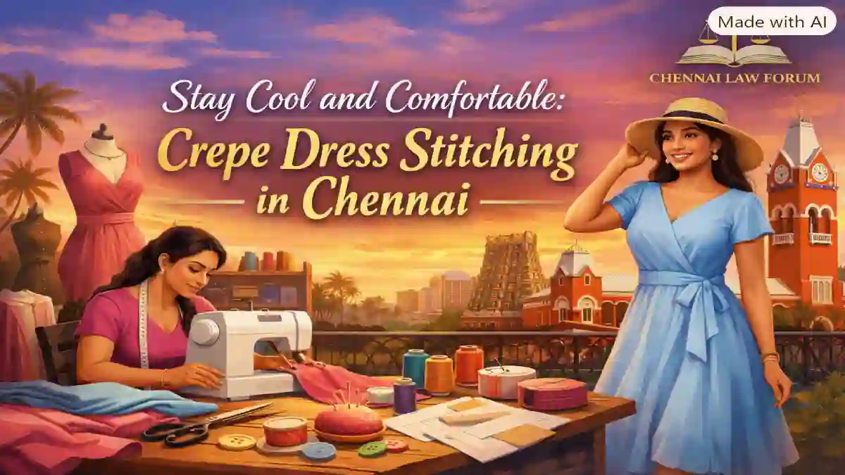 Stay Cool and Comfortable: Crepe Dress Stitching in Chennai