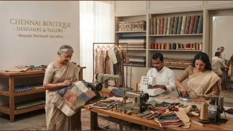 Stay Chic and Boho_ Patchwork Dress Tailoring in Chennai - infographic image