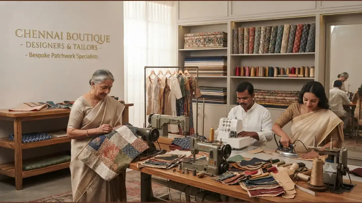 Stay Chic and Boho_ Patchwork Dress Tailoring in Chennai - infographic image
